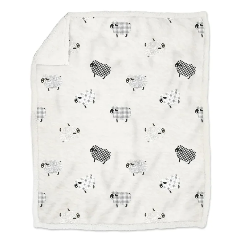 Plaid Daunex LE PECORELLE coperta pile agnellato Plaid DAUNEX in morbidissimo pile. Misura: 130x160 cm.