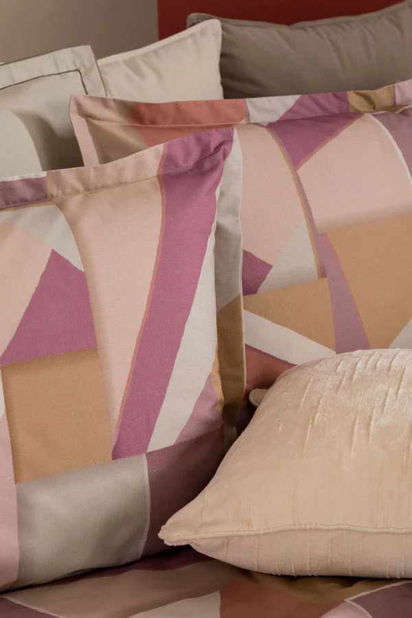 Parure Copripiumino Matrimoniale Double Face In Percalle Di Cotone Brody - immagine 3