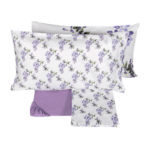 Simbolo di equilibrio e armonia il fiore del GLICINE decora l’omonima collezione, che si presenta come la proposta più classica della stagione. È un disegno senza tempo che trova nuova vita attraverso giochi di proporzioni e raffinati contrasti tra fondo e motivo floreale. Il lenzuolo presenta il delicato motivo del glicine in scala ridotta su un fondo bianco, sobrio e luminoso. La federa gioca sulla doppia anima del design: da un lato il fiore piccolo, dall’altro quello grande. Il resto del completo è in percalle di puro cotone tinta unita. Preziosa stampa digitale - Percalle di puro cotone Misure: 2 piazze: sopra 260x295 cm - sotto 180x200x30 cm - federe 52x82 cm Della stessa collezione disponibile la parure copripiumino reversibile