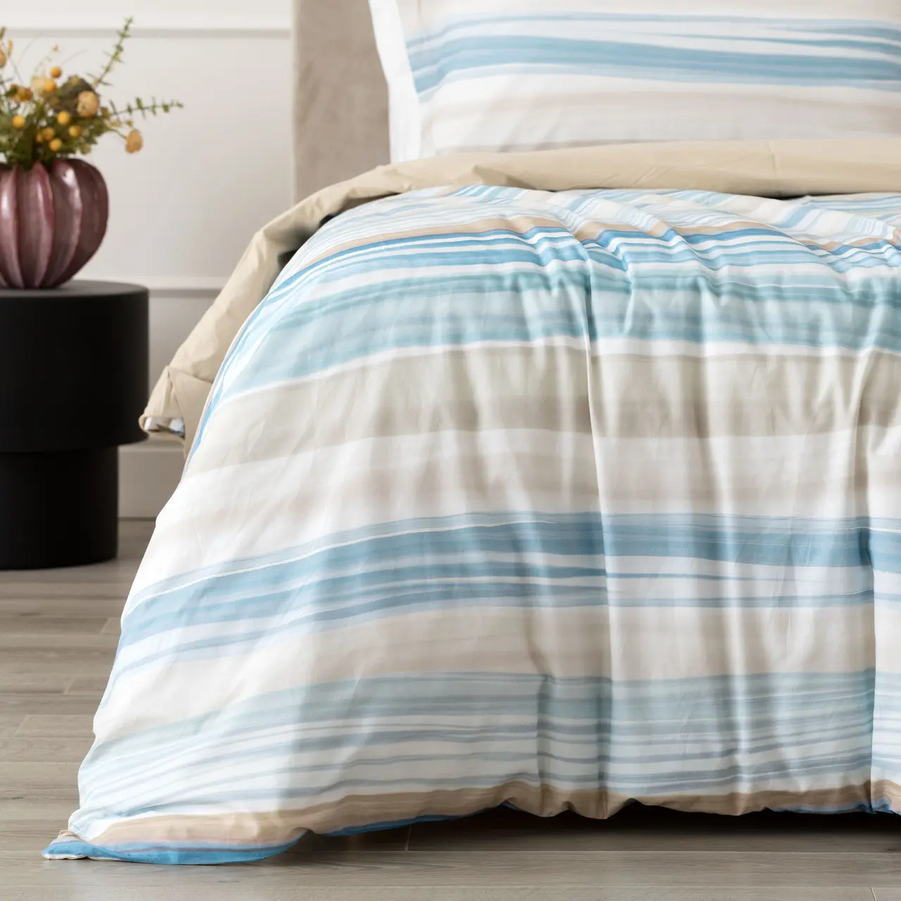 COMPLETO LENZUOLO COPRILETTO PERCALLE LUSHANA - immagine 3