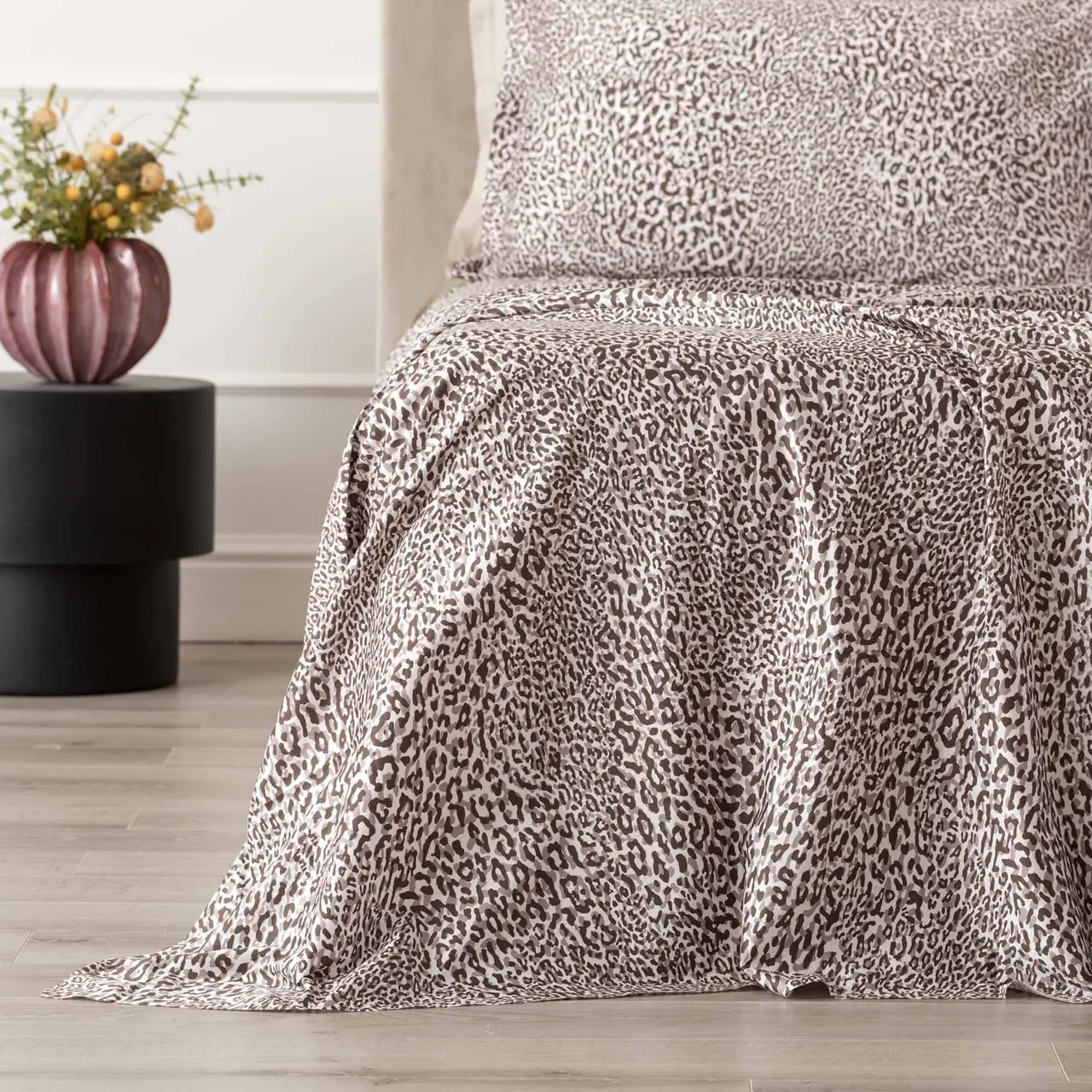 Completo Lenzuolo Copriletto In Raso Dama - immagine 3