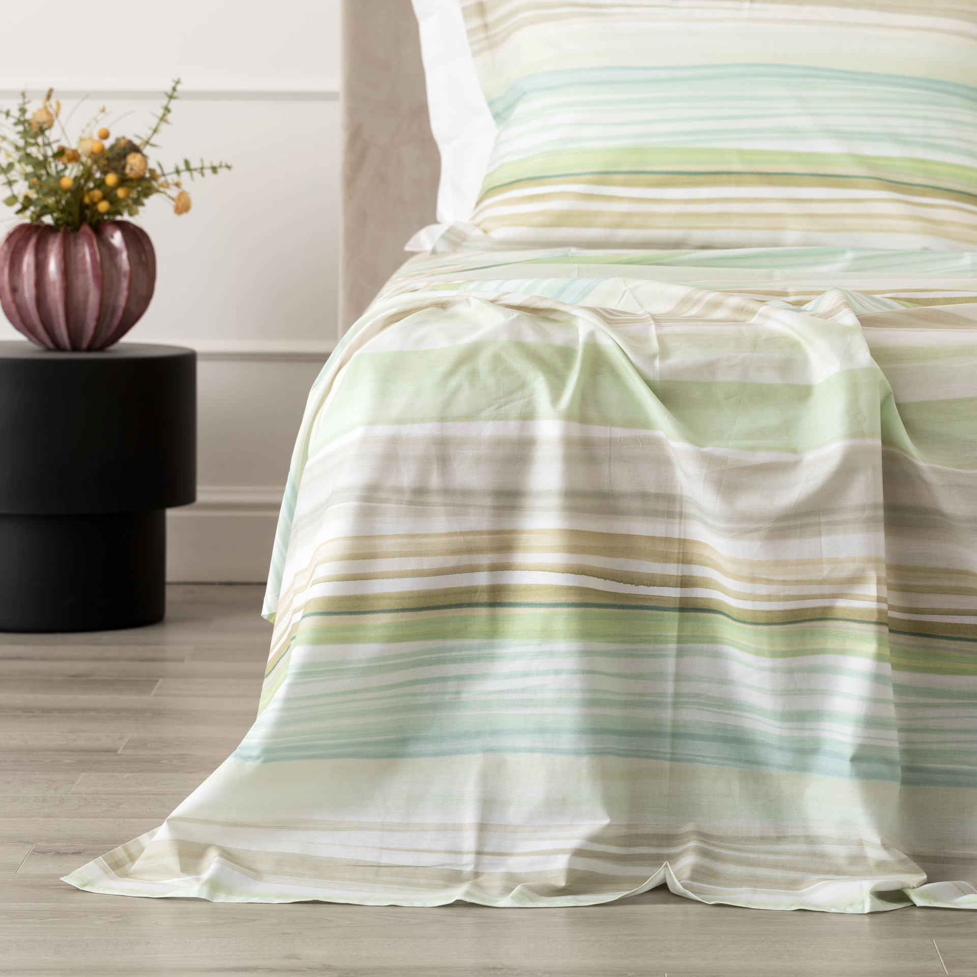 COMPLETO LENZUOLO COPRILETTO PERCALLE LUSHANA - immagine 8